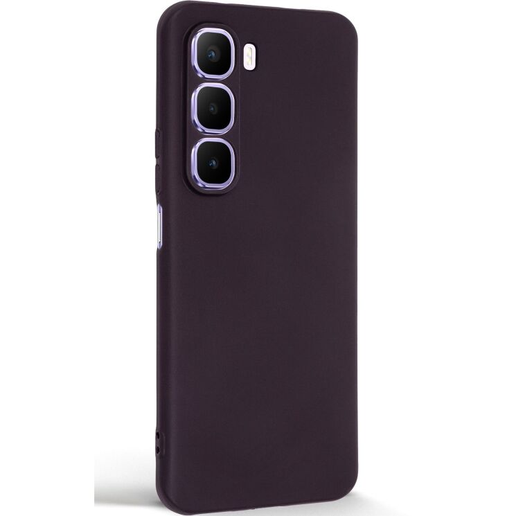 Силіконовий (TPU) чохол ArmorStandart Matte Slim Fit для Infinix Hot 60 Pro Plus - Black: фото 2 з 5