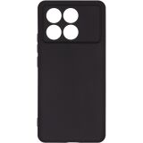 Силіконовий (TPU) чохол ArmorStandart Matte Slim Fit для Xiaomi Poco X6 Pro - Black (345827B)