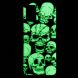 Силиконовый (TPU) чехол Deexe LumiCase для Samsung Galaxy S20 Plus (G985) - Cool Skulls (314064E). Фото 7 из 7