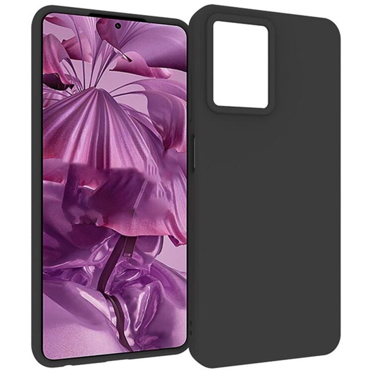 Силиконовый (TPU) чехол Deexe Matte Case для HMD Pulse Pro - Black: фото 1 из 4