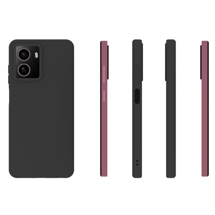 Силиконовый (TPU) чехол Deexe Matte Case для HMD Pulse Pro - Black: фото 4 из 4