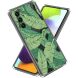 Силиконовый (TPU) чехол Deexe Pretty Glossy для Samsung Galaxy A54 (A546) - Green Leaves (319984J). Фото 1 из 3