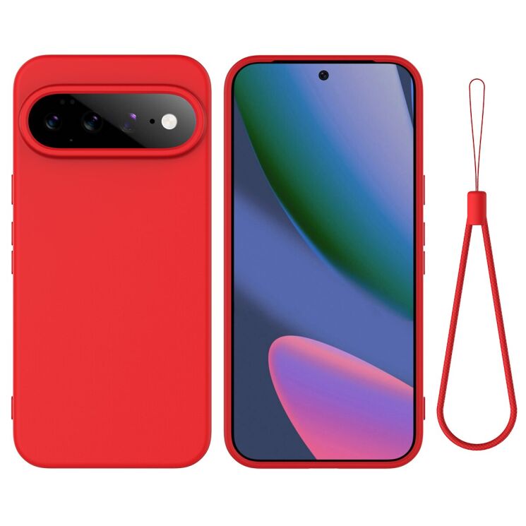 Силиконовый (TPU) чехол Deexe Silicone Case для Google Pixel 11 Pro XL - Red: фото 1 из 9