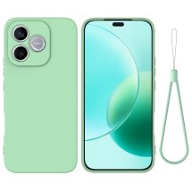Силиконовый (TPU) чехол Deexe Silicone Case для Honor 600 Lite - Green: фото 1 из 9