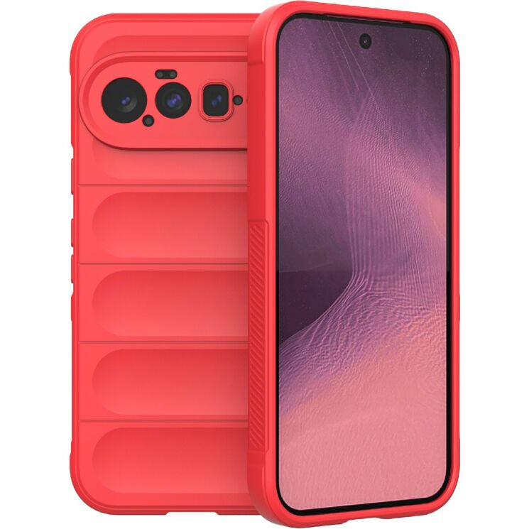 Силиконовый (TPU) чехол Deexe Terra Case для Google Pixel 11 - Red: фото 1 из 4