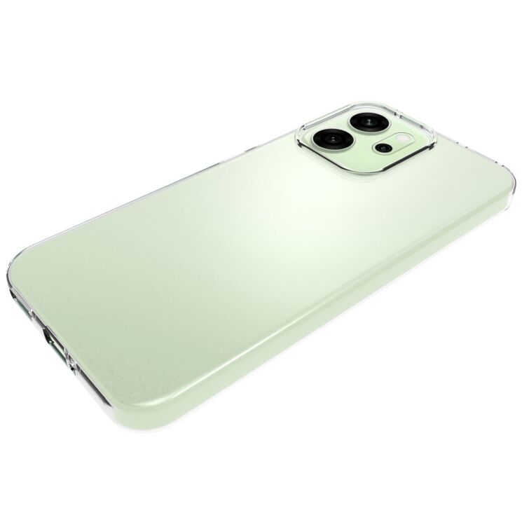 Силіконовий (TPU) чохол Deexe UltraThin для OPPO Reno 14 5G - Transparent: фото 3 з 5