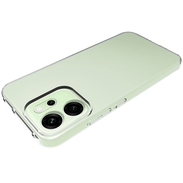Силіконовий (TPU) чохол Deexe UltraThin для OPPO Reno 14 5G - Transparent: фото 2 з 5