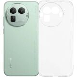 Силиконовый (TPU) чехол Deexe UltraThin для Realme GT 8 Pro - Transparent: фото 1 из 4