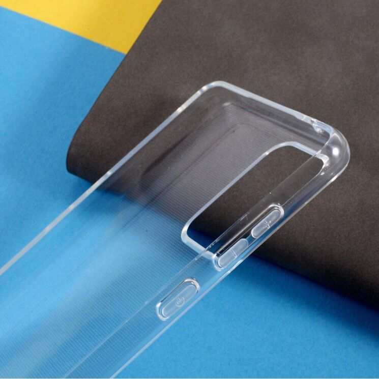 Силиконовый (TPU) чехол Deexe UltraThin для Samsung Galaxy A52 (A525) / A52s (A528) - Transparent: фото 6 из 6