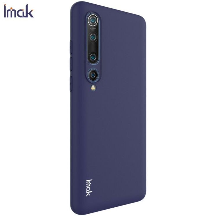 Силиконовый (TPU) чехол IMAK UC-1 Series для Xiaomi Mi 10 - Dark Blue: фото 3 из 6