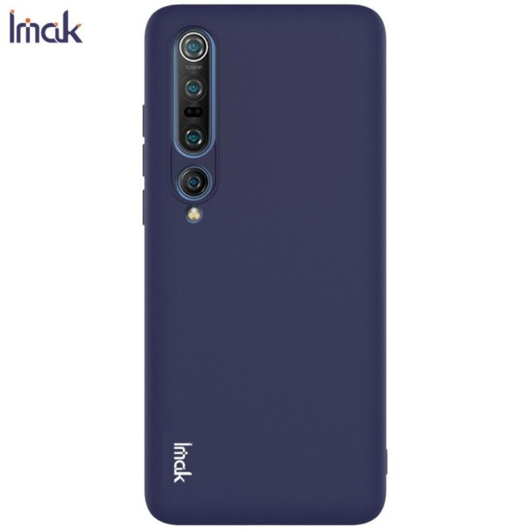 Силиконовый (TPU) чехол IMAK UC-1 Series для Xiaomi Mi 10 - Dark Blue: фото 5 из 6