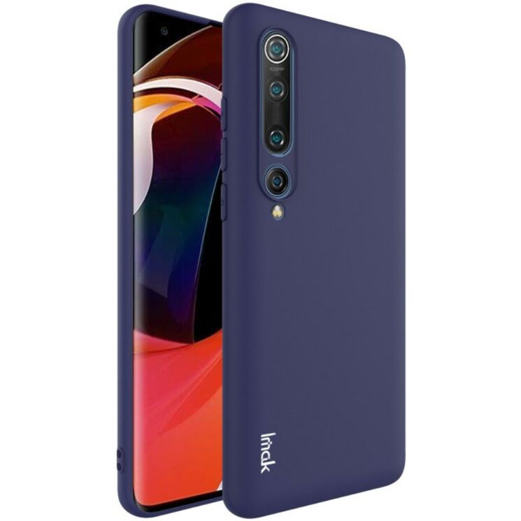 Силиконовый (TPU) чехол IMAK UC-1 Series для Xiaomi Mi 10 - Dark Blue: фото 1 из 6