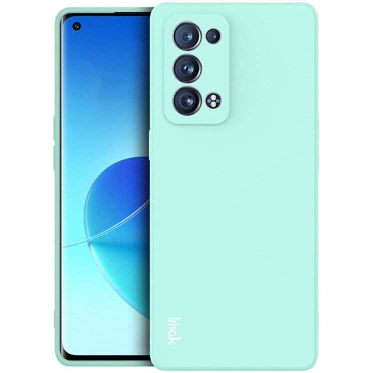 Силиконовый (TPU) чехол IMAK UC-4 Series для OPPO Reno 6 Pro / 6 Pro Plus - Cyan: фото 1 из 16