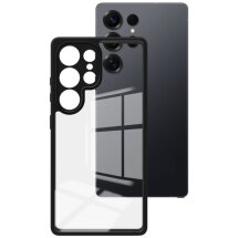 Силиконовый (TPU) чехол IMAK UX-9A Series для Samsung Galaxy S25 Ultra (S938) - Black: фото 1 из 9