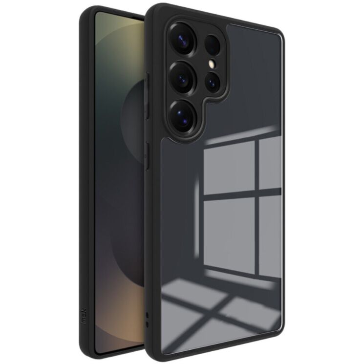 Силиконовый (TPU) чехол IMAK UX-9A Series для Samsung Galaxy S25 Ultra (S938) - Black: фото 2 из 9