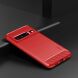 Силиконовый (TPU) чехол MOFI Carbon Fiber для Google Pixel 7 Pro - Red (308266R). Фото 3 из 8