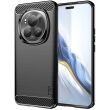 Силиконовый (TPU) чехол MOFI Carbon Fiber для Honor Magic 6 Pro - Black (355811B)