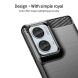 Силиконовый (TPU) чехол MOFI Carbon Fiber для Motorola Moto G85 - Black (357022B). Фото 4 из 9