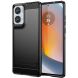 Силиконовый (TPU) чехол MOFI Carbon Fiber для Motorola Moto G85 - Black (357022B). Фото 1 из 9
