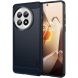 Силиконовый (TPU) чехол MOFI Carbon Fiber для OnePlus 13 - Blue (373013L). Фото 1 из 9