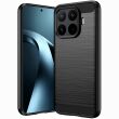 Силиконовый (TPU) чехол UniCase Carbon для Xiaomi 17T Pro - Black (422326B)