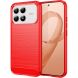 Силиконовый (TPU) чехол UniCase Carbon для Xiaomi Poco F9 Pro - Red (430701R). Фото 1 из 8