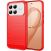 Силиконовый (TPU) чехол UniCase Carbon для Xiaomi Poco F9 Pro - Red: фото 1 из 8