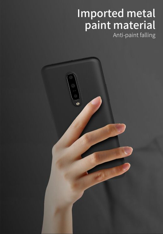 Силіконовий (TPU) чохол X-LEVEL Matte для OnePlus 7 Pro - Gold: фото 5 з 7