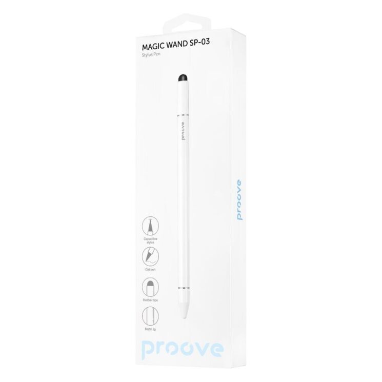 Стилус Proove Stylus Magic Wand SP-03 - White: фото 2 из 7