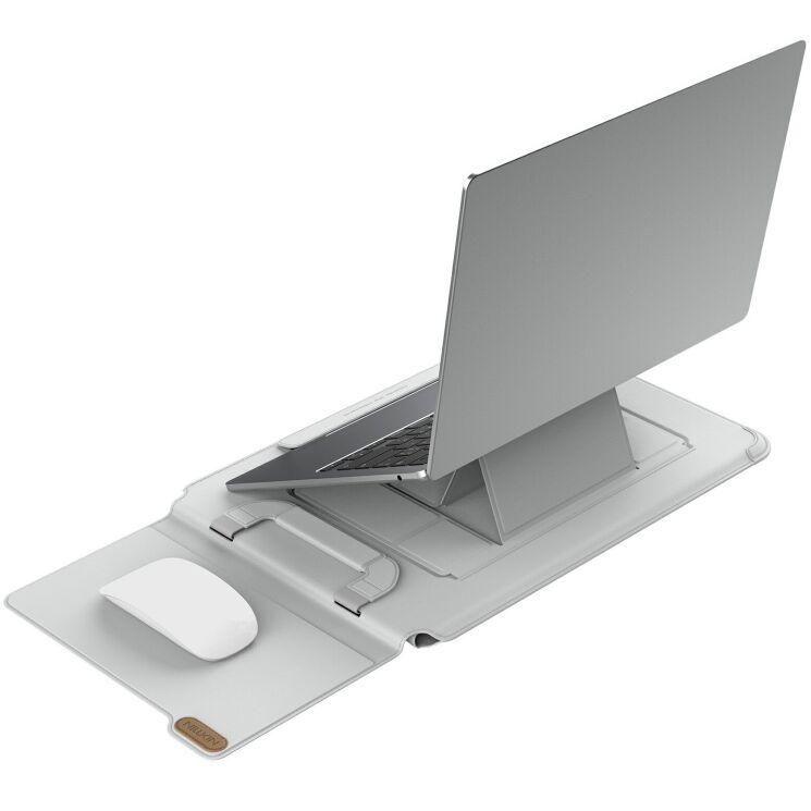 Універсальна сумка NILLKIN Versatile Pro Laptop Sleeve для планшетів і ноутбуків діагоналлю до 16 дюймів - Grey: фото 4 з 15