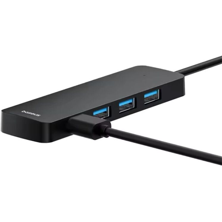 USB HUB Baseus UltraJoy Series USB to 4USB3.0 (0.5m) B0005280B811-04 - Space Gray (896482H) USB HUB Baseus UltraJoy Series USB to 4USB3.0 (0.5m) B0005280B811-04 - Space Gray: фото 5 из 15