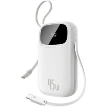 Внешний аккумулятор Baseus EnerFill FC31 45W (20000mAh) + кабель Type-C + Type-C (P10082105213-00) - White: фото 1 из 13