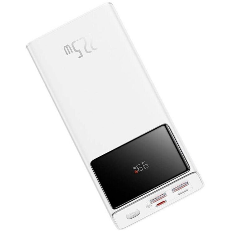 Внешний аккумулятор Baseus Star-Lord Digital Display 22.5W (30000mAh) PPXJ080102 - White: фото 4 из 27