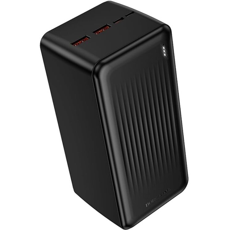 Зовнішній акумулятор BOROFONE BJ80C 22.5W + PD20W (50000mAh) - Black: фото 1 з 5