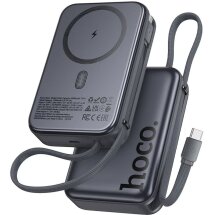 Внешний аккумулятор Hoco Q44A PD45W (20000mAh) + кабель Type-C - Metal Gray: фото 1 из 9