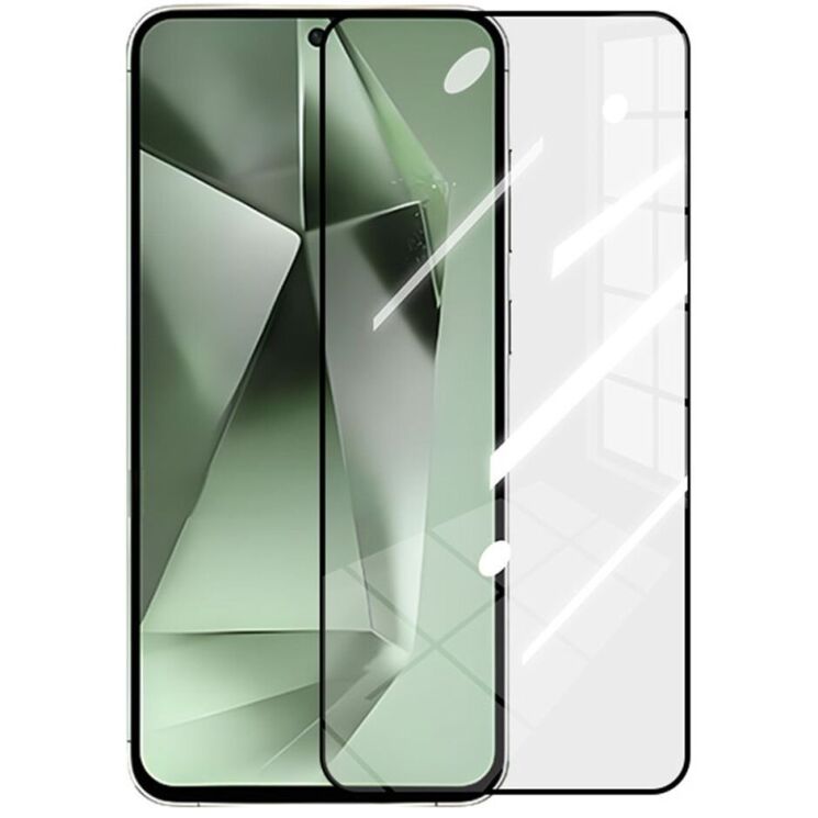 Захисне скло RURIHAI Clear Glass для Samsung Galaxy S24 FE (S721) - Black: фото 1 з 6