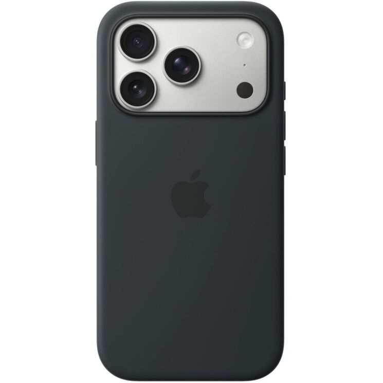 Захисний чохол Copiex Silicone Case with MagSafe для Apple iPhone 17 Pro - Black: фото 1 з 2