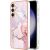 Захисний чохол Deexe Marble Case для Samsung Galaxy S24 FE (S721) - Rose Gold: фото 1 из 1