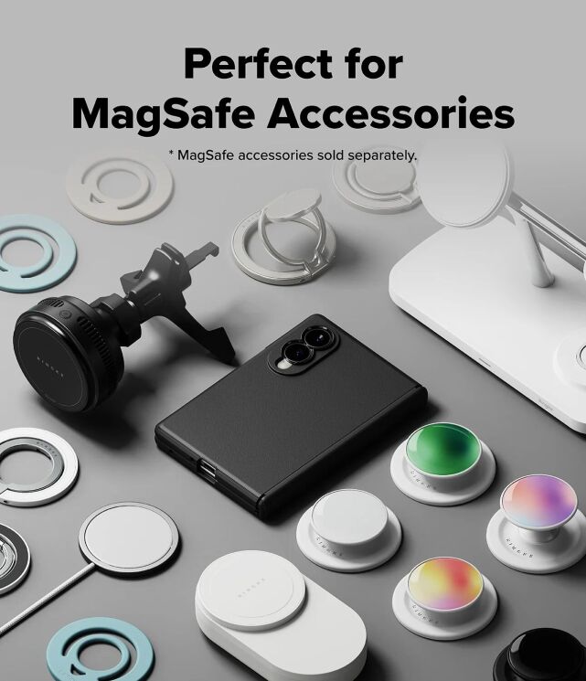 Защитный чехол Ringke Onyx Flap Magnetic для Samsung Galaxy Fold 8 (8800380460539) - Black (424578B) Защитный чехол Ringke Onyx Flap Magnetic для Samsung Galaxy Fold 8 (8800380460539) - Black: фото 10 из 26