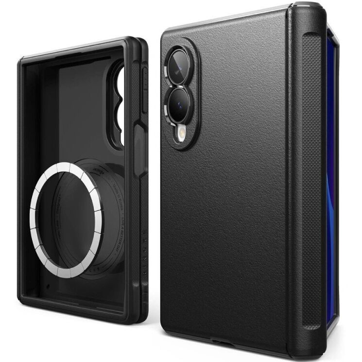 Защитный чехол Ringke Onyx Flap Magnetic для Samsung Galaxy Fold 8 (8800380460539) - Black (424578B) Защитный чехол Ringke Onyx Flap Magnetic для Samsung Galaxy Fold 8 (8800380460539) - Black: фото 3 из 26