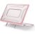 Защитная накладка Deexe Honeycomb Kickstand Design для Apple MacBook Neo (2026) - Pink: фото 1 из 16