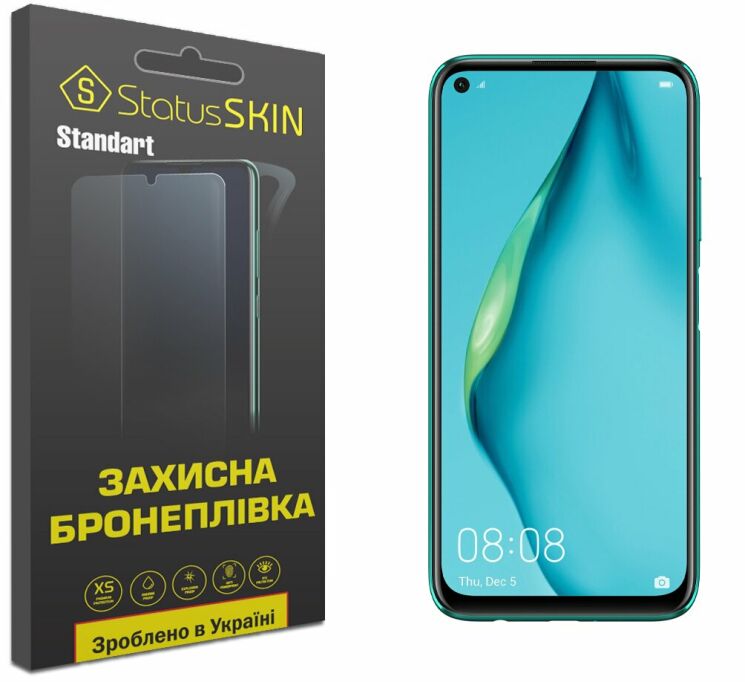 Защитная пленка StatusSKIN Standart на экран для Huawei P40 Lite: фото 1 из 10