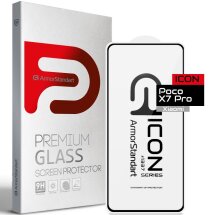 Захисне скло ArmorStandart Icon 5D для Xiaomi Poco X7 Pro - Black: фото 1 з 5