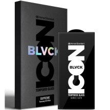 Защитное стекло ArmorStandart Supreme Black Icon (FP) для Samsung Galaxy S24 Ultra (S928) - Black: фото 1 из 12