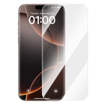 Захисне скло Baseus Full Glue для Apple iPhone 17 Pro - Black: фото 1 з 13