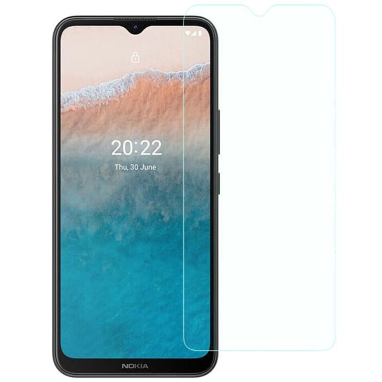 Защитное стекло Deexe Crystal Glass для Nokia C21 Plus: фото 1 из 5