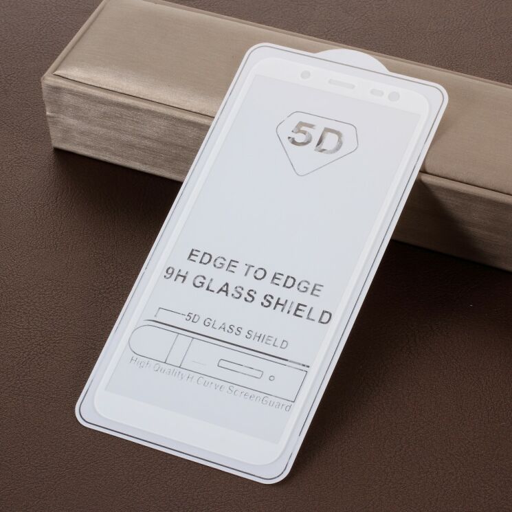 Защитное стекло Deexe Full Glue Coverage для Samsung Galaxy J6 2018 (J600) - White: фото 5 из 6