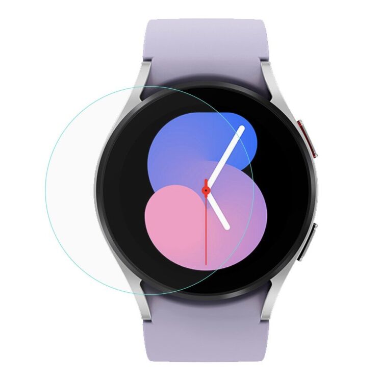 Защитное стекло Deexe Screen Protector Watch для Samsung Galaxy Watch 5 (44mm): фото 1 из 2