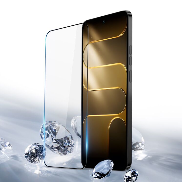 Защитное стекло DUX DUCIS Full Glue для TECNO Spark 50 - Black: фото 2 из 7