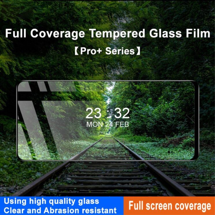 Защитное стекло IMAK 5D Pro+ Full Glue для Xiaomi Redmi Note 12S - Black: фото 3 из 8